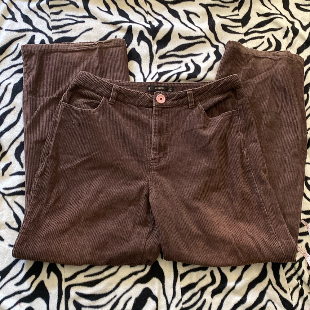 brown corduroy pants